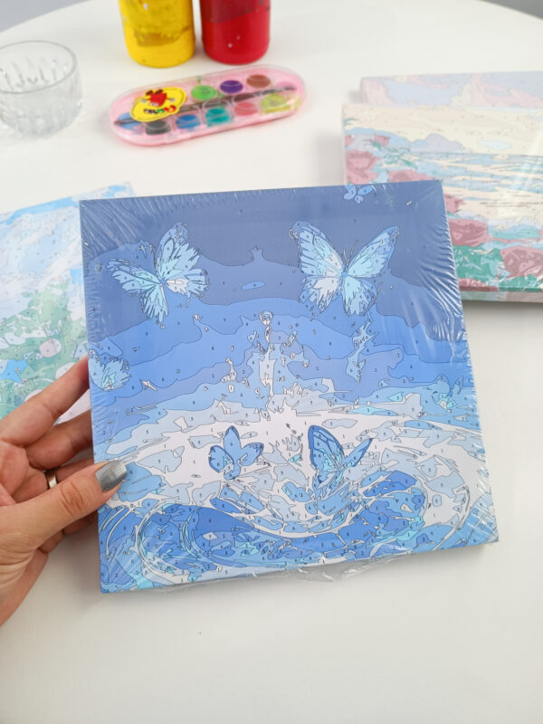 بوم نقاشی با اعداد طبیعت