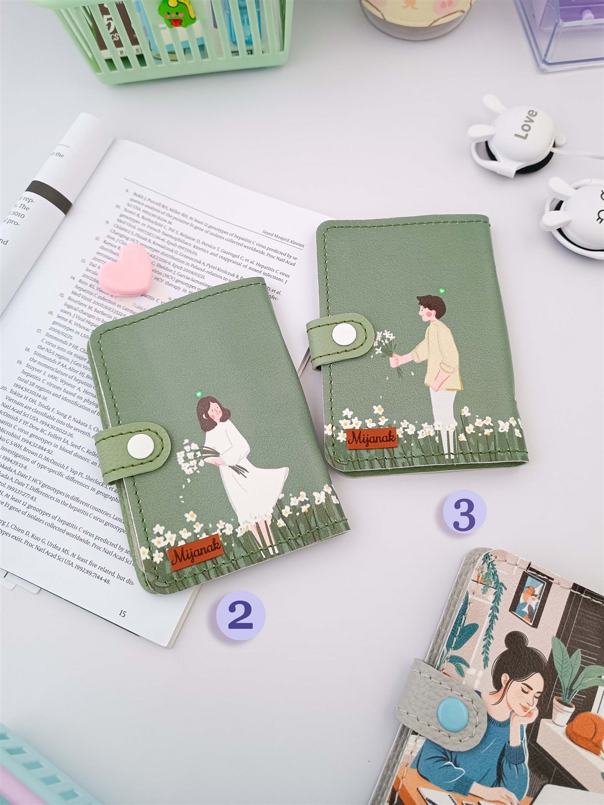 کیف مدارک چرمی - Image 2