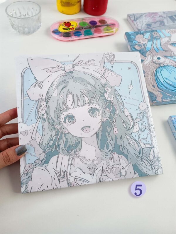 بوم نقاشی با اعداد فانتزی