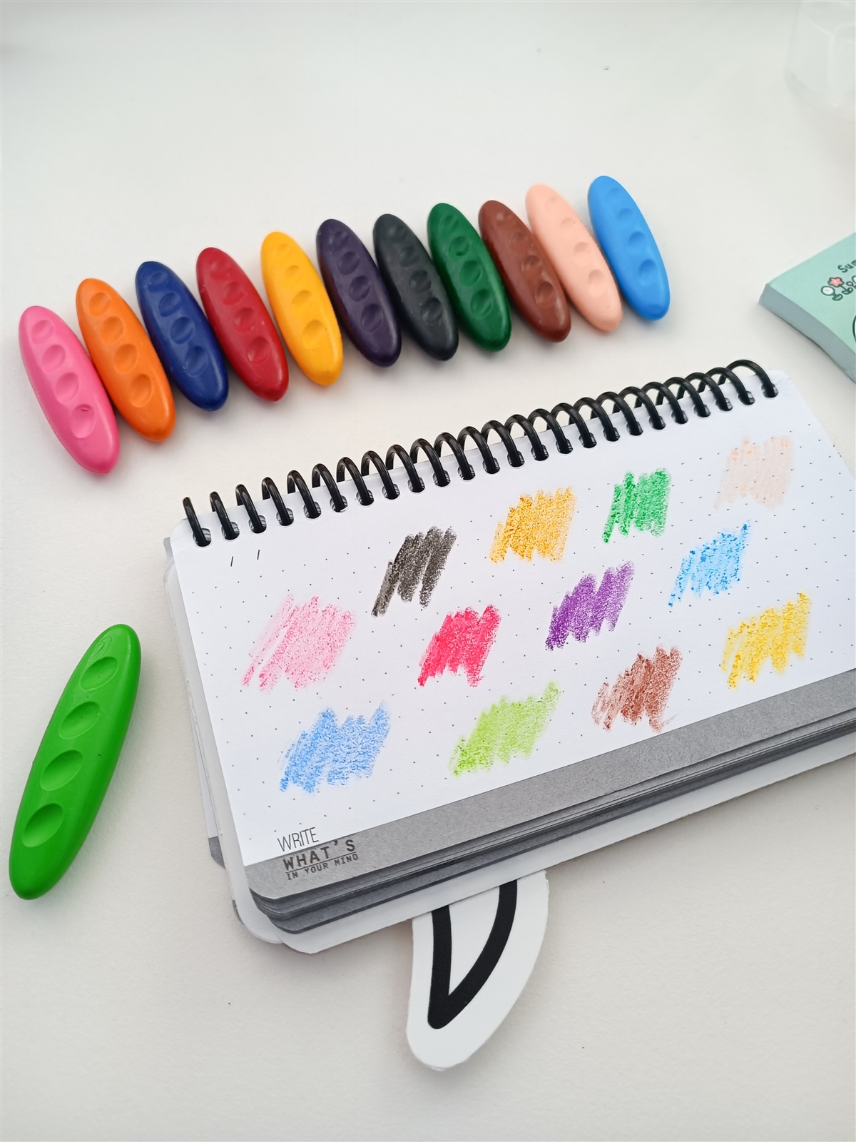 مدادشمعی 12 رنگ ضدآب - Image 6