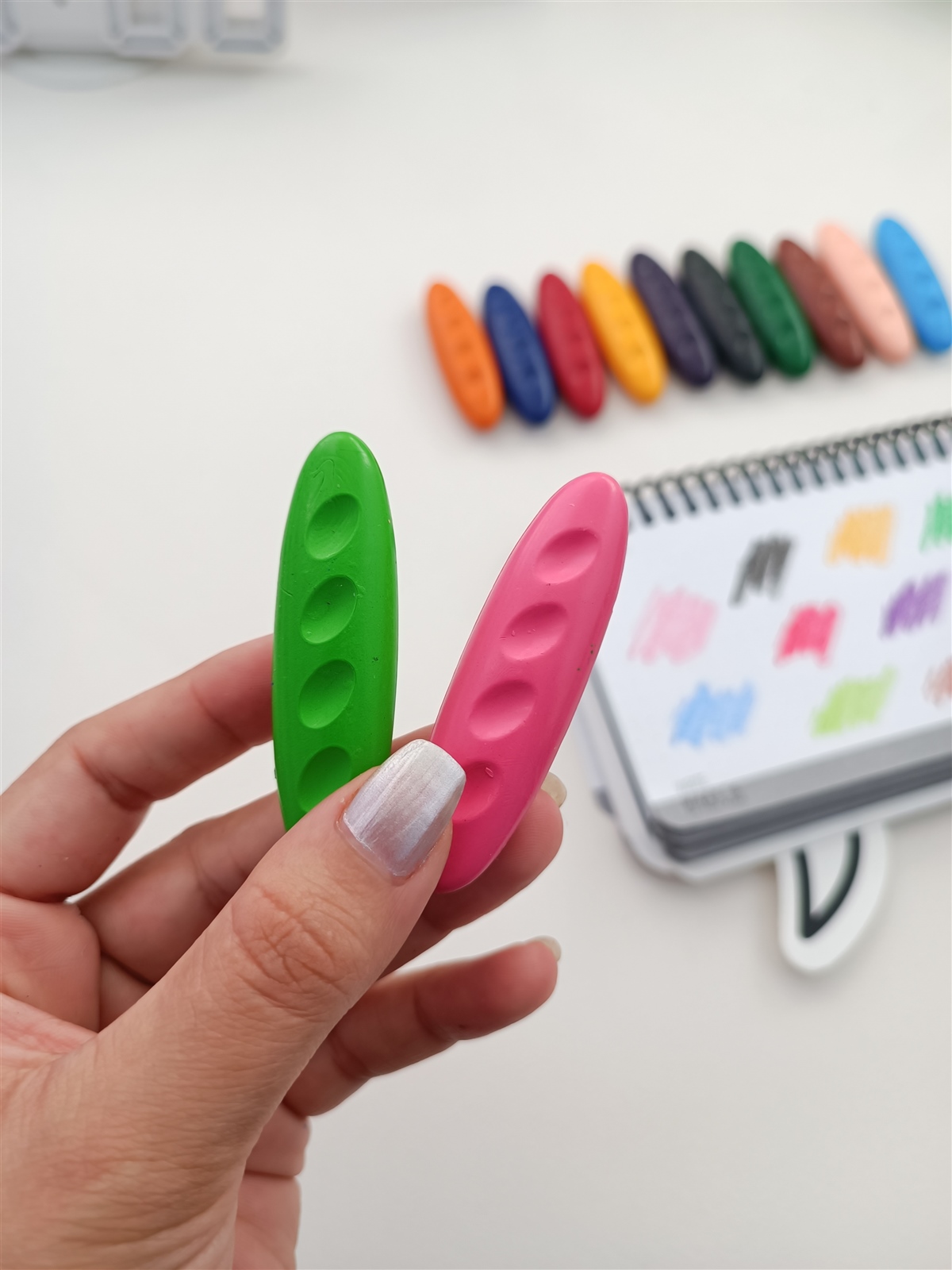 مدادشمعی 12 رنگ ضدآب - Image 2