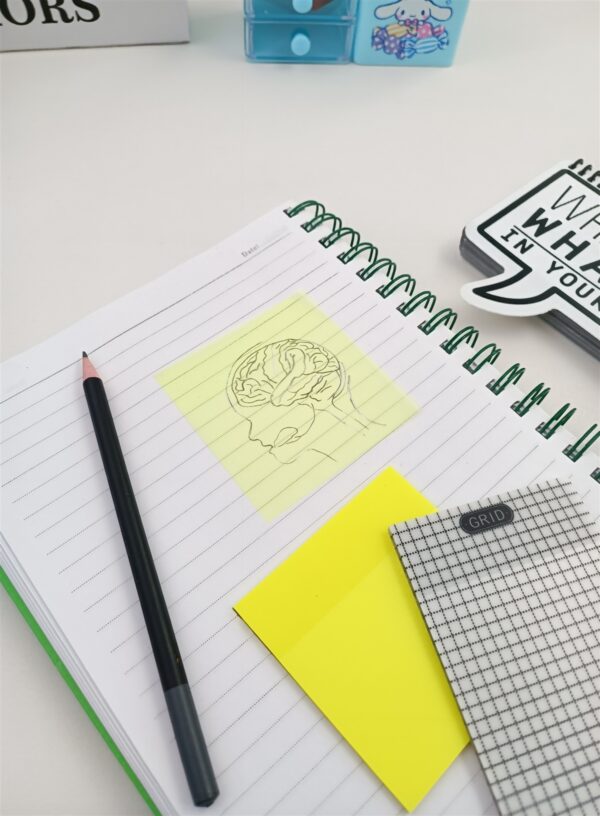 استیک نوت شفاف رنگی