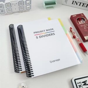 دفتر پروژه لانگو 100برگ