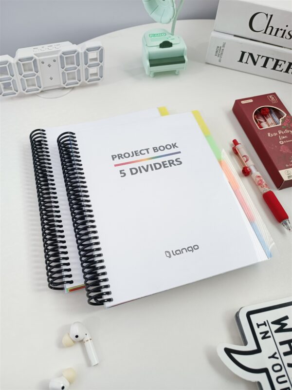 دفتر پروژه لانگو 100برگ