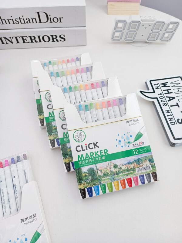 ماژیک کلیکی نوک نمدی