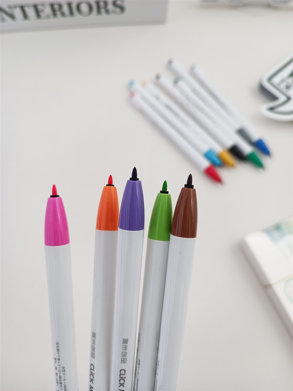 ماژیک کلیکی نوک نمدی - Image 6