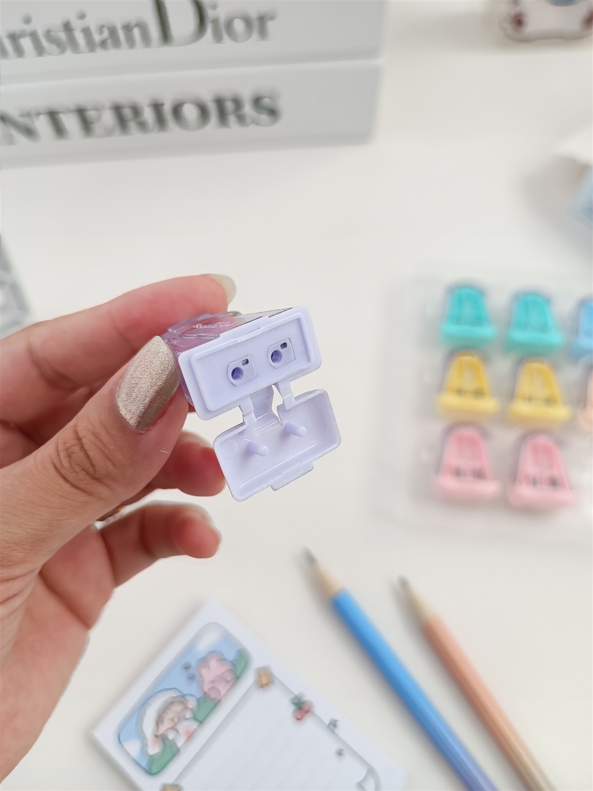 مداد تراش دو میل پاستلی - Image 3