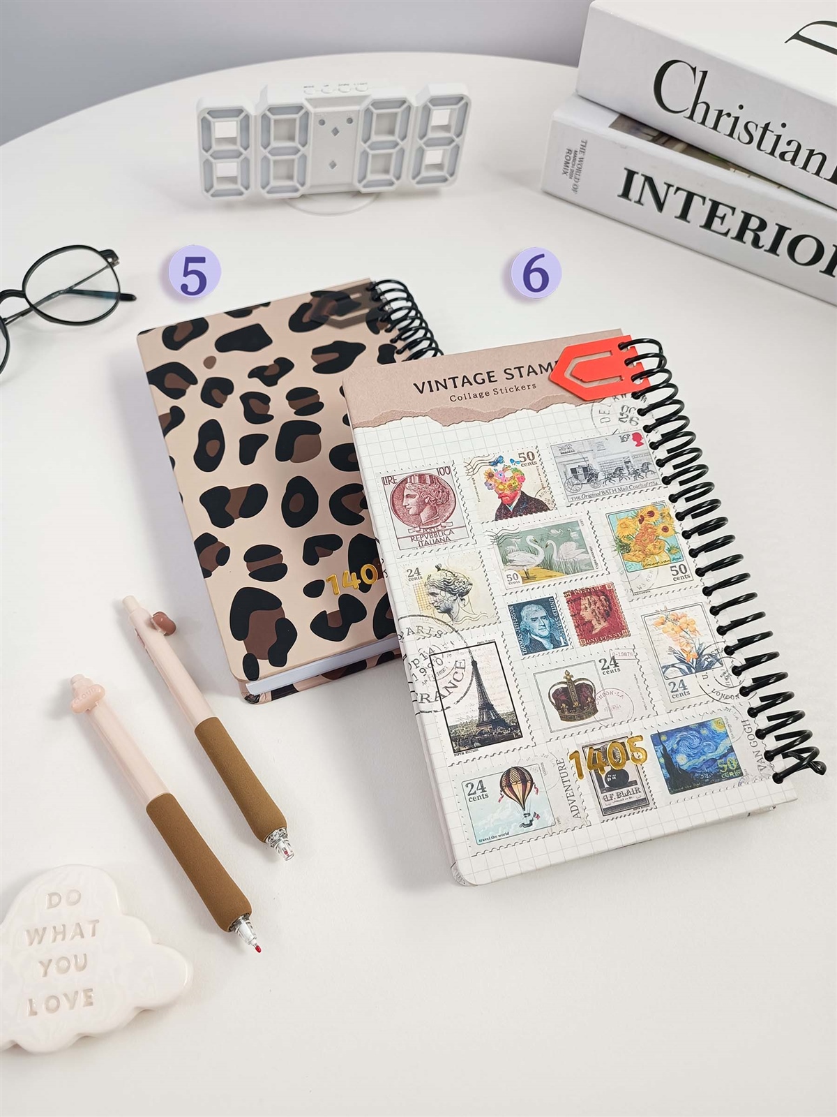 سررسید جلد سخت 1405 طرح بهار - Image 4